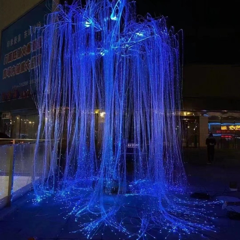 Outdoor Lighting Architectural - DIY 광섬유 생명의 나무 램프 야외