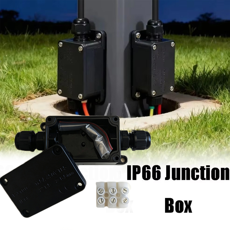 Outdoor Lighting Wire - 1pc 2방향 실외 방수 IP66 전기