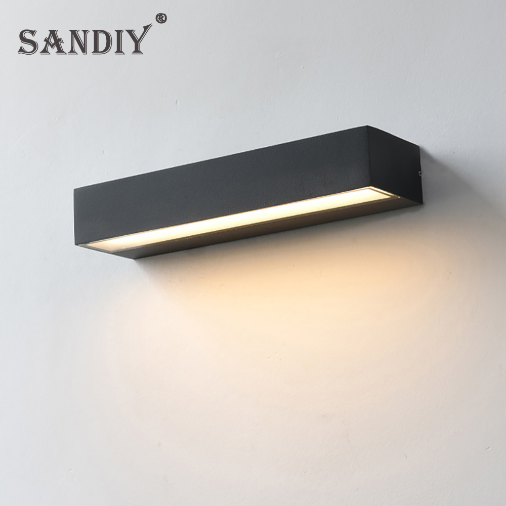 Outdoor Yard Lighting Fixtures - SANDIY 야외 벽 조명 현대 외부