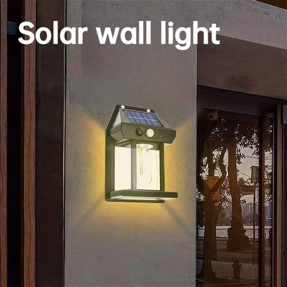 Outdoor Yard Lighting Fixtures - 1 PC 태양 LED 벽 램프
