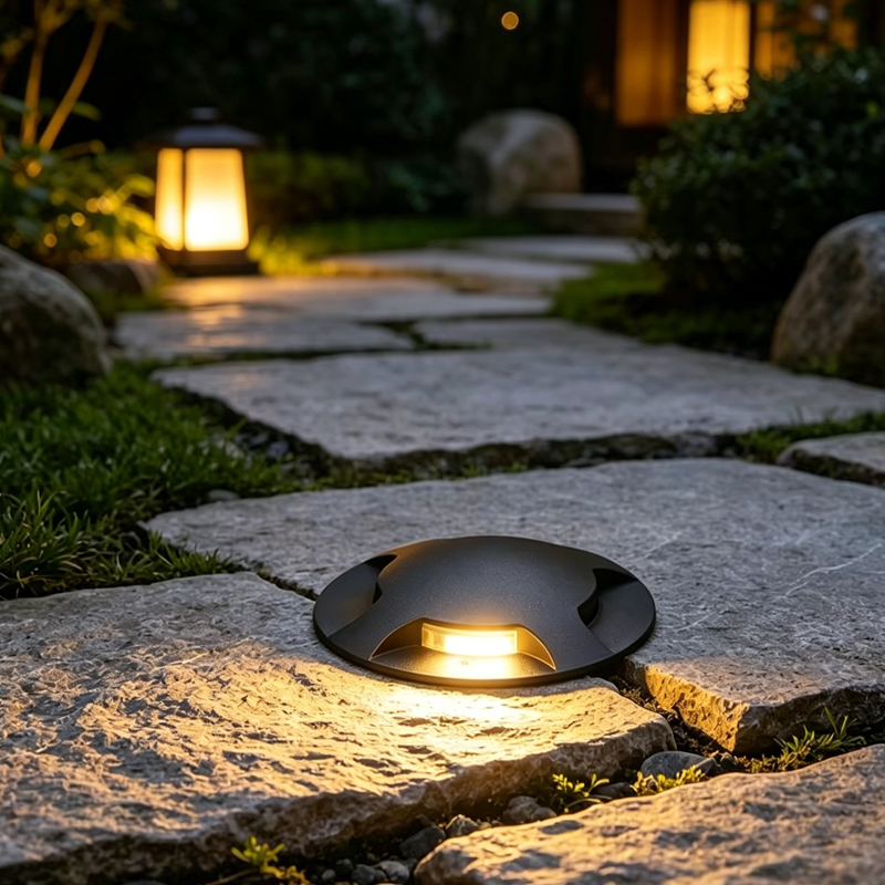 Outdoor Lighting Ground Fixtures - 야외 다목적 LED 계단 조명 기구