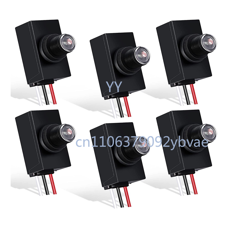 Outdoor Lighting Switch - 6팩 야외 조명용 황혼에서 새벽까지 작동하는