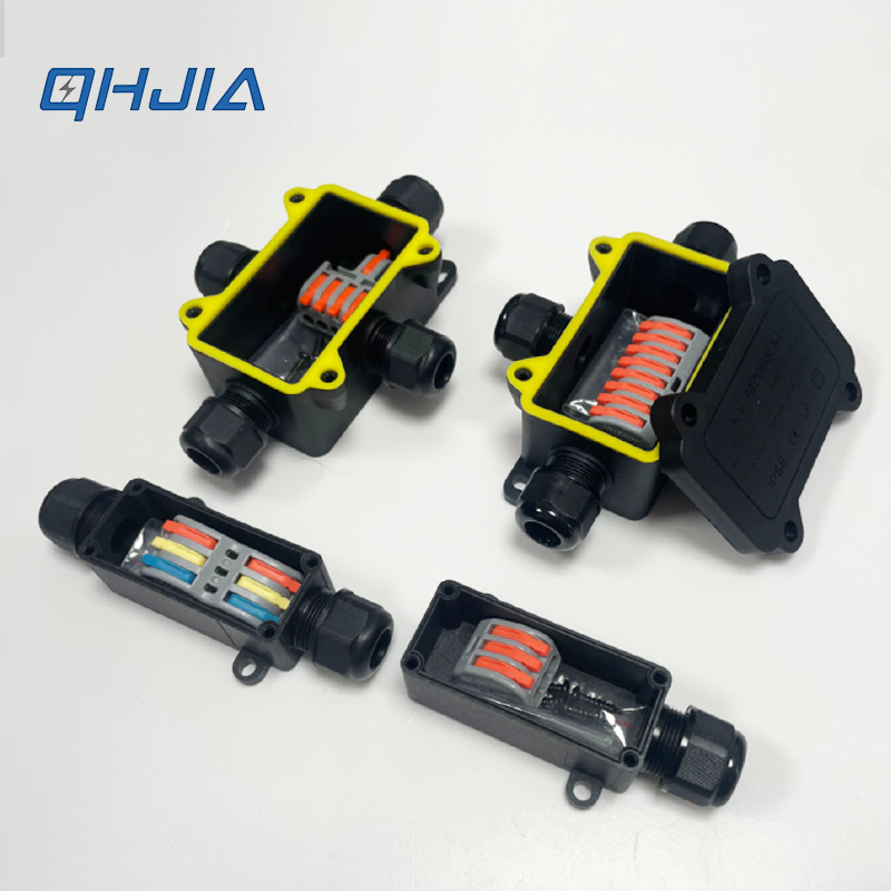 Outdoor Lighting Wire - IP68 방수 접속함 PA66 빠른 배선