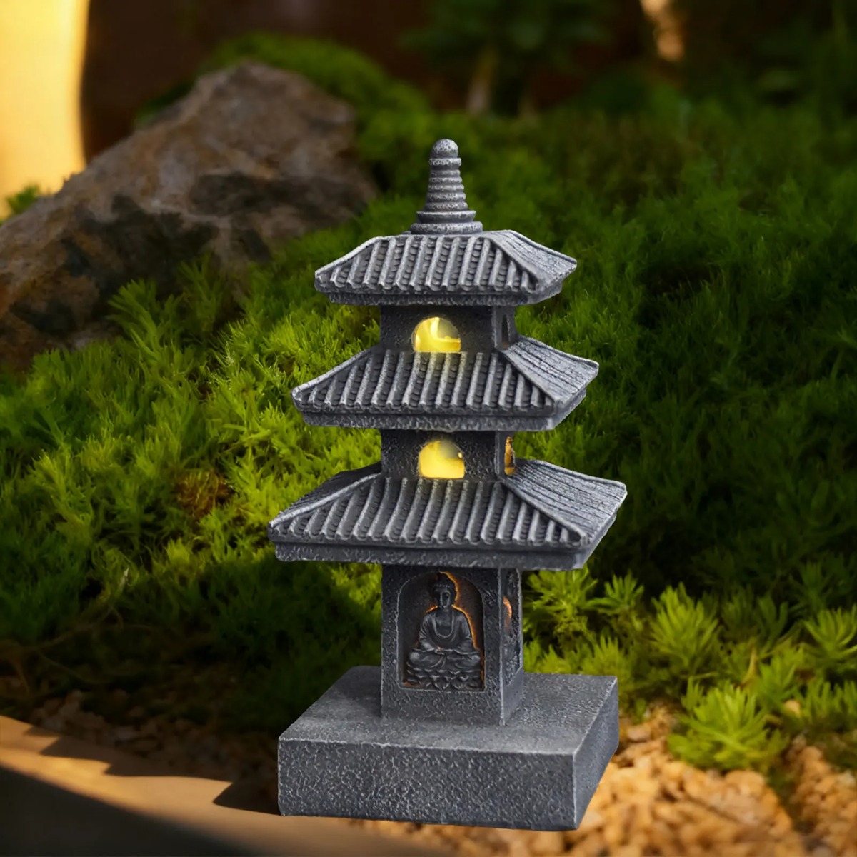 Outdoor Lighting Architectural - 태양광 정원등 야외 랜턴 방수 정원