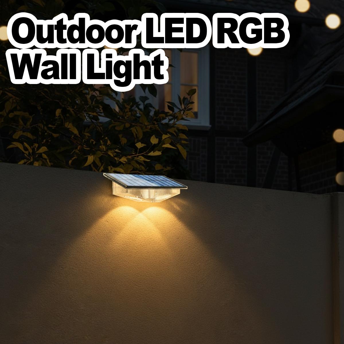 4개 세트 태양광 울타리 조명 LED 방수 야외 벽등  - Outdoor Yard Lighting Fixtures 리뷰 및 가격