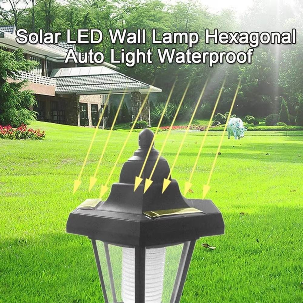 1-2PCS 태양광 LED 가로등 야외 방수 정원 조명 - Outdoor Yard Lighting Fixtures 리뷰 및 가격