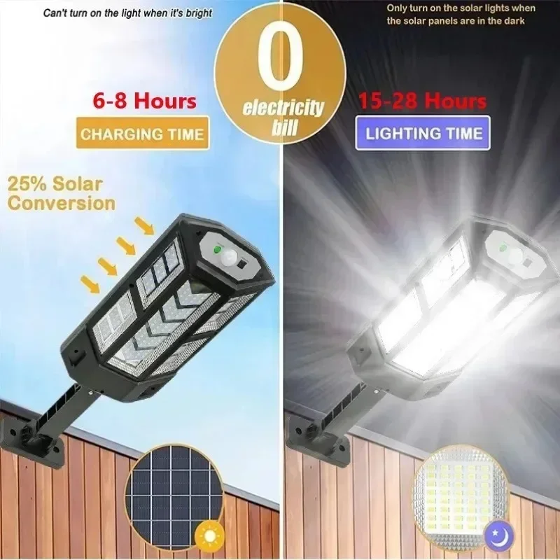 최신형 태양광 램프 강력한 야외용 태양광 조명 모션 센 - Outdoor Lighting Electric 리뷰 및 가격