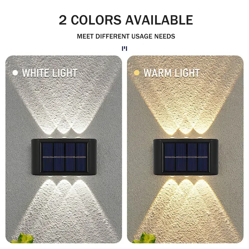 LED 태양광 조명 야외 방수 솔라 벽등 위아래 발광  - Outdoor Lighting Wire 리뷰 및 가격