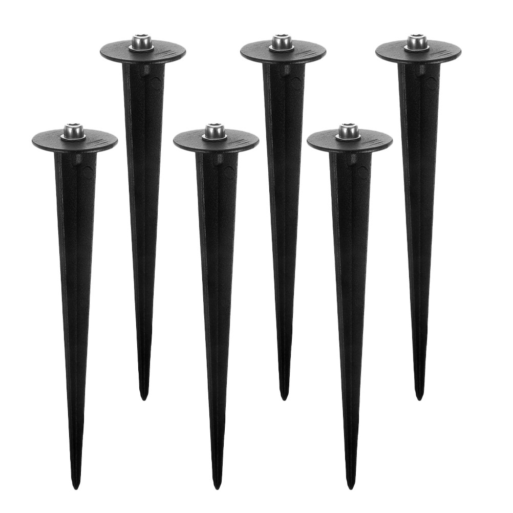 6개입 금속 태양광 조명 스파이크, 정원 경로 조명 기 - Outdoor Lighting Ground Fixtures 리뷰 및 가격
