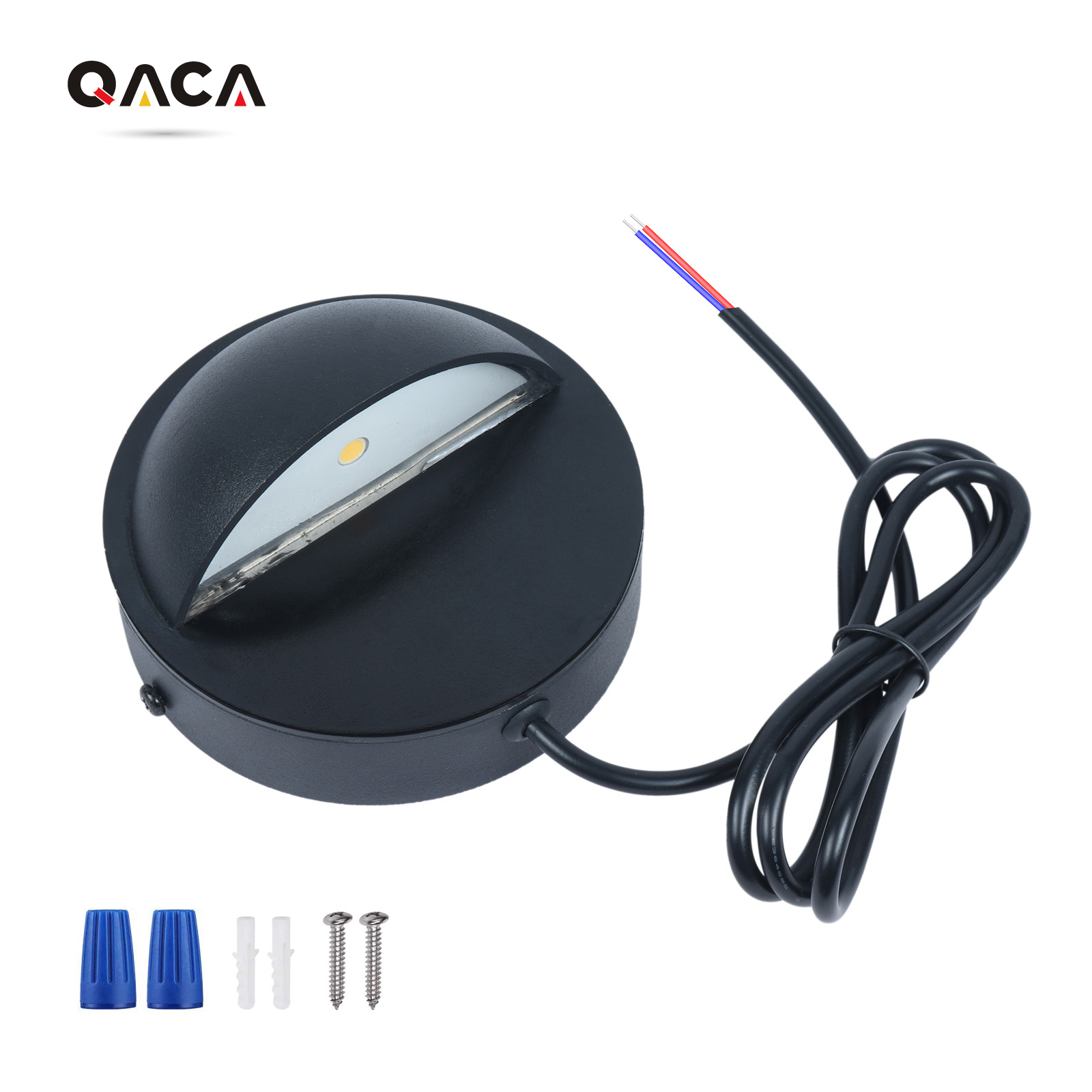 QACA 알루미늄 LED 데크 조명 야외 통로 문 벽  - Outdoor Yard Lighting Fixtures 리뷰 및 가격
