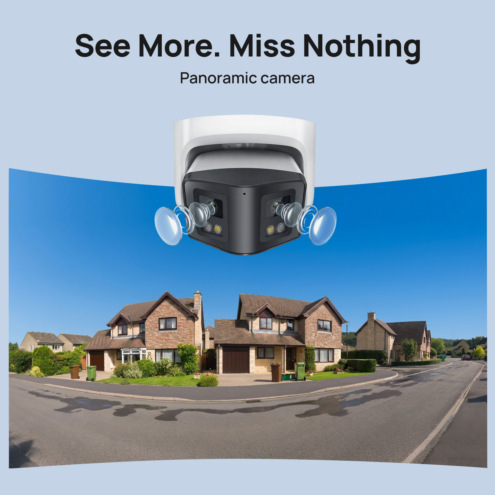 Vikylin 4MP 파노라마 스마트 듀얼 라이트 IP - Outdoor Lighting Mains Powered 리뷰 및 가격