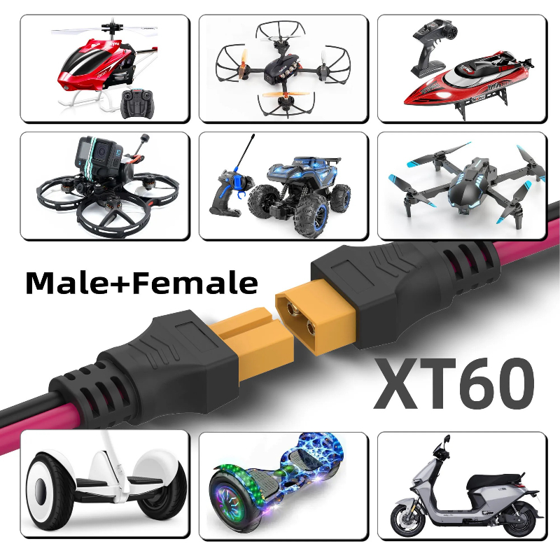 XT60 연장 케이블 12AWG XT60 - XT60  - Outdoor Lighting Extension Cable 리뷰 및 가격