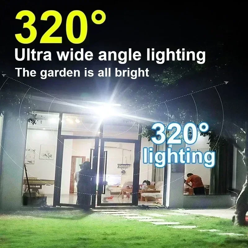 12000LM 강력한 태양광 벽등 리모컨 포함 실외 I - Outdoor Lighting Wire 리뷰 및 가격