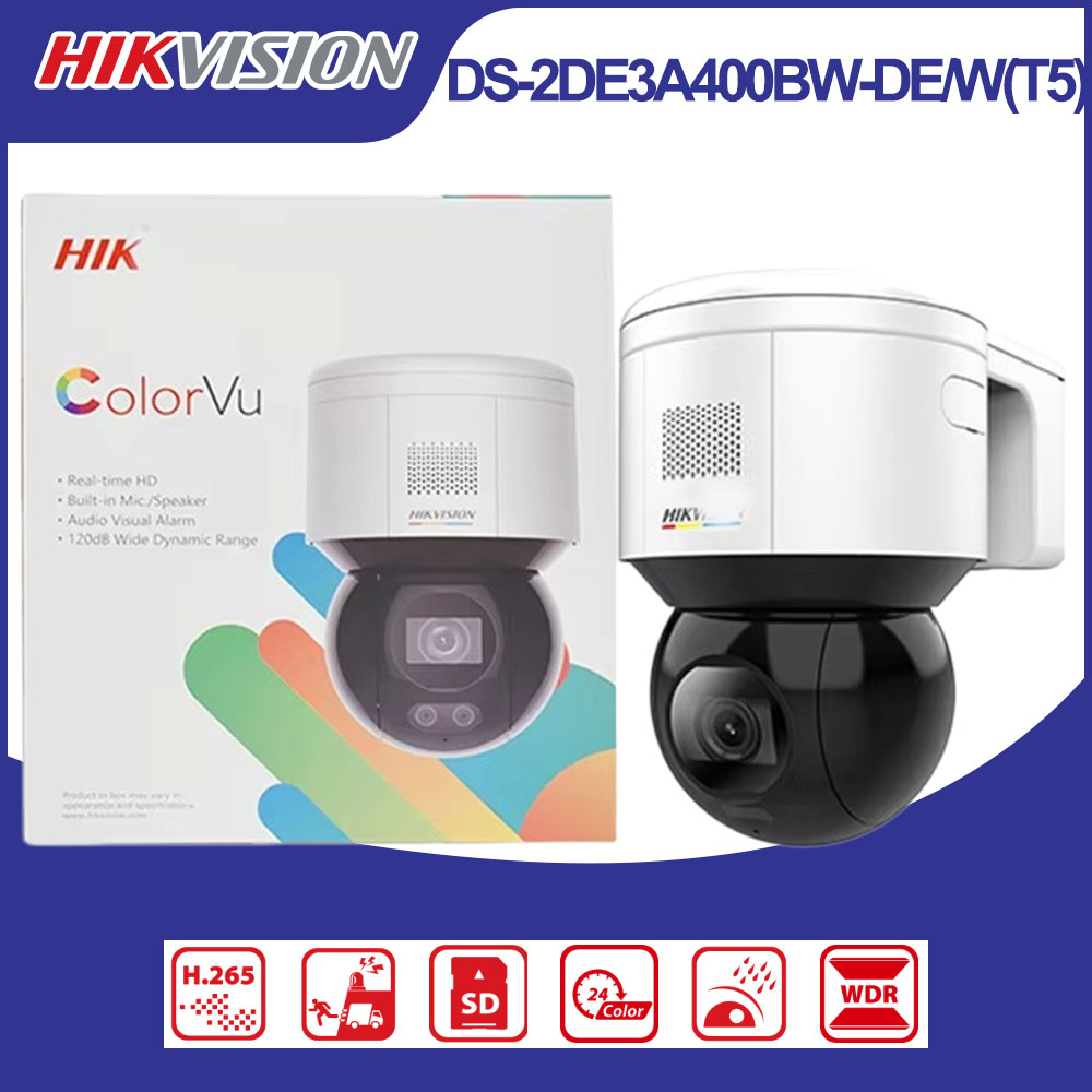 Hikvision DS-2DE3A400BW-DE/W(T - Outdoor Lighting Mains Powered 리뷰 및 가격
