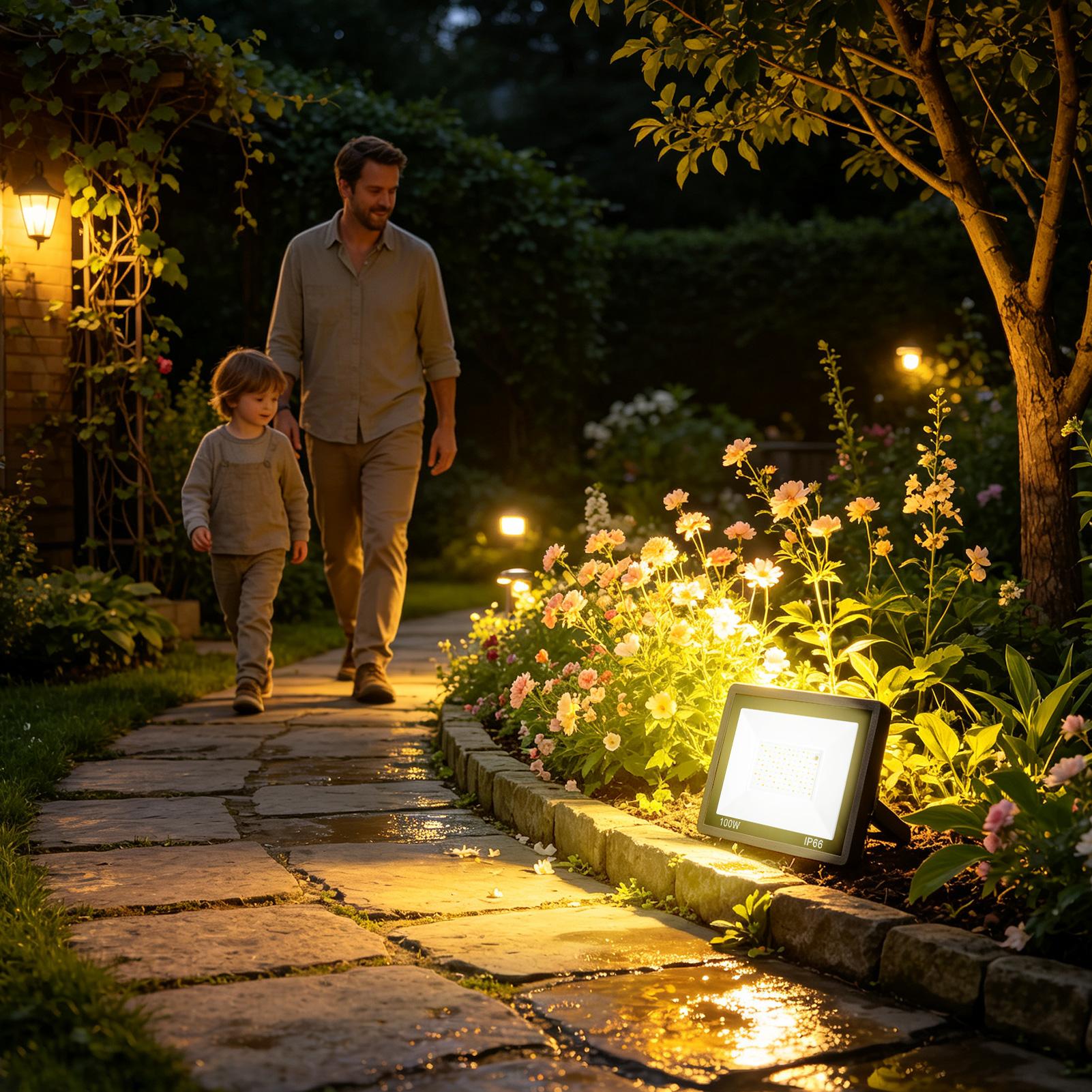 LED 투광등 야외 RGB 색상 변경 조명기구, 정원  - Outdoor Yard Lighting Fixtures 리뷰 및 가격