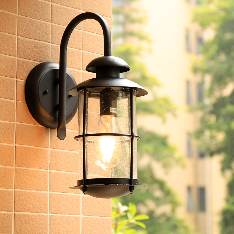 빈티지 벽 램프 E27 전구 벽등 조명기구 블랙 브론즈 - Outdoor Yard Lighting Fixtures 리뷰 및 가격