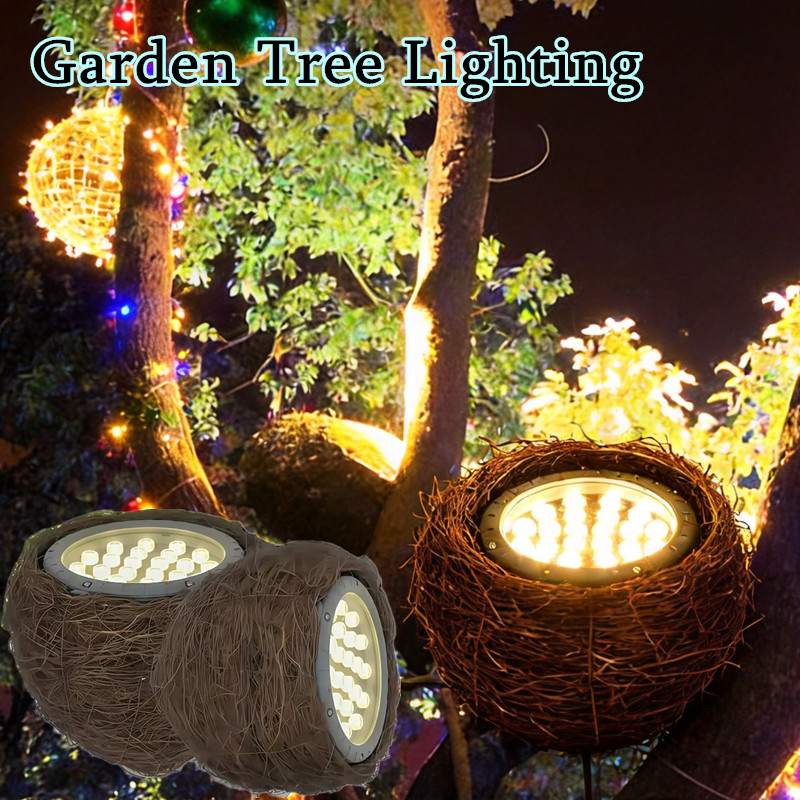 화려한 정원 방수 트리 조명 12W 18W 24W 36 - Outdoor Lighting Architectural 리뷰 및 가격