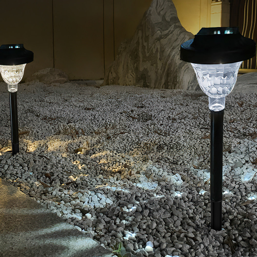 6개입 매끄럽고 버가 없는 ABS 태양광 조명 스파이크 - Outdoor Lighting Ground Fixtures 리뷰 및 가격
