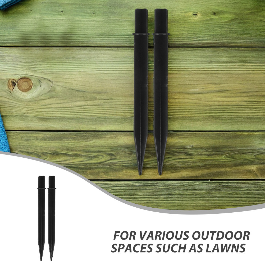15Pcs 야외 조명 스테이크 검정색 플라스틱 그라운드 - Outdoor Lighting Ground Fixtures 리뷰 및 가격