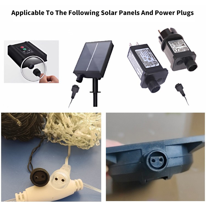 태양광 스트링 조명용 25cm 와이어가 있는 야외용 L - Outdoor Lighting Extension Cable 리뷰 및 가격