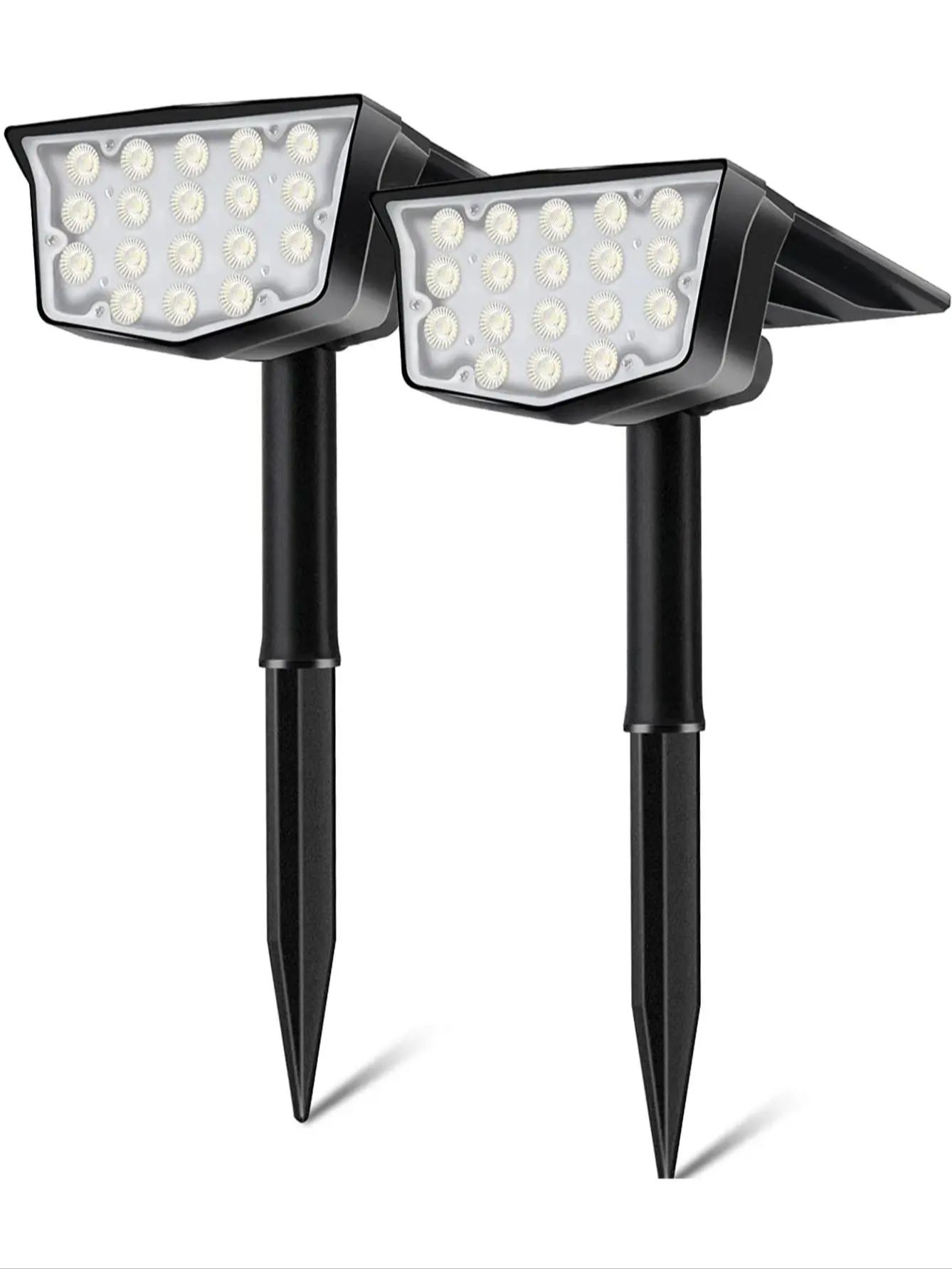 2개 태양광 야외 스팟 조명 700루멘 방수 USB 태 - Outdoor Lighting Switch 리뷰 및 가격