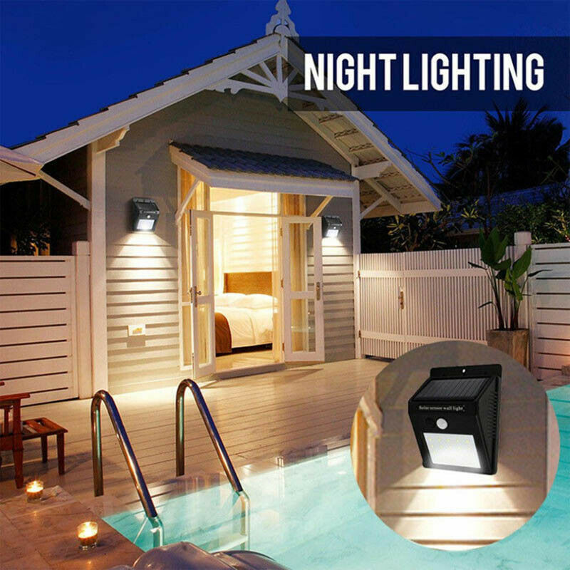 야외 태양광 LED 벽 조명, 마당 복도 테라스 야간  - Outdoor Yard Lighting Fixtures 리뷰 및 가격